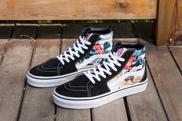 Vans High Top Shoes Women--525